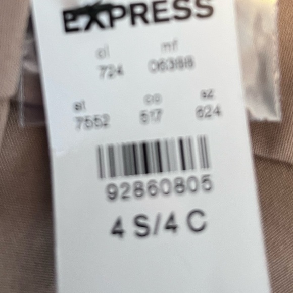 NWT Express Columist Double Weave Barely Boot Turn Heads Make Headlines Pants ! - Picture 11 of 11